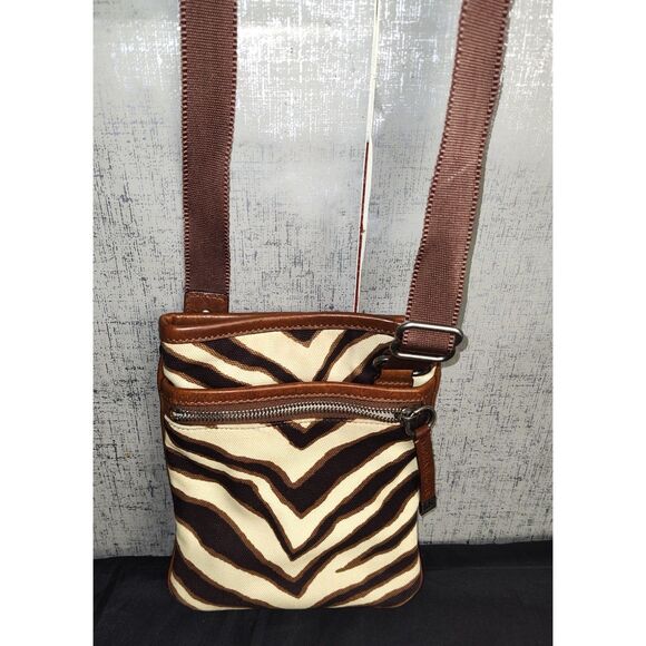 Michael Kors Zebra Print Crossbody Bag - Picture 2 of 6